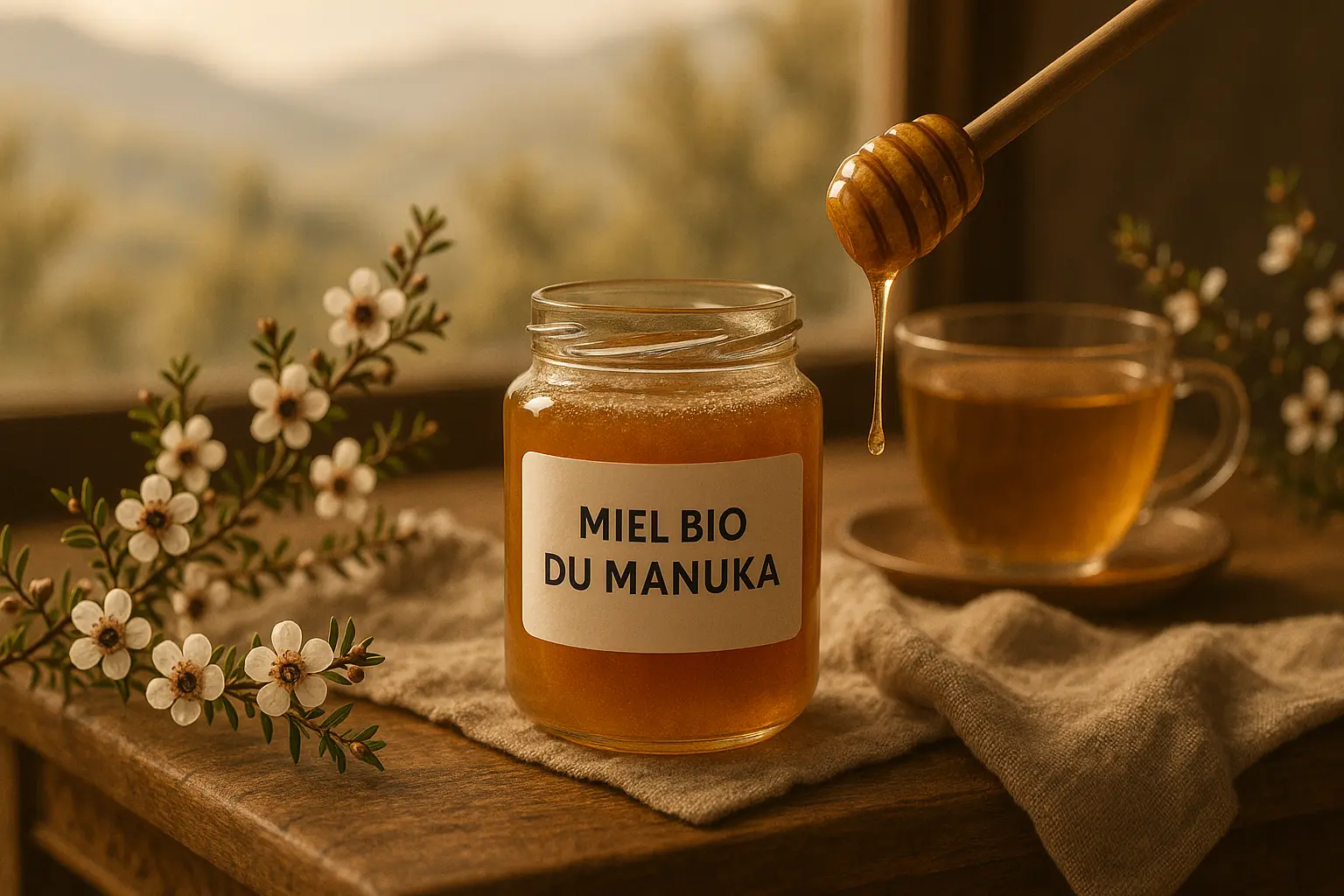 Miel bio Manuka